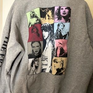 Taylor Swift Eras Tour 2023 - Grey Quarter Zip